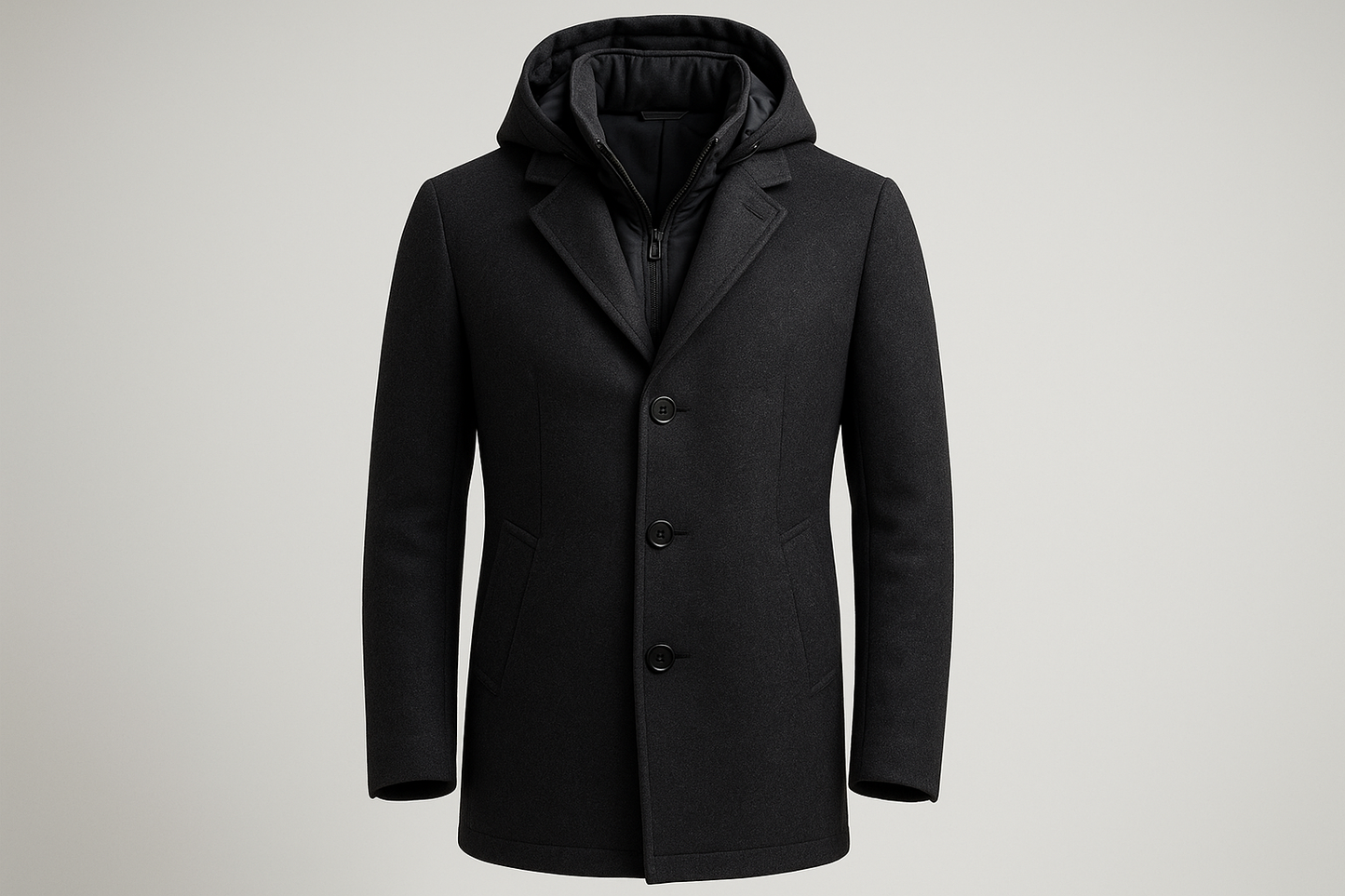 冬季的帅气的男生外套